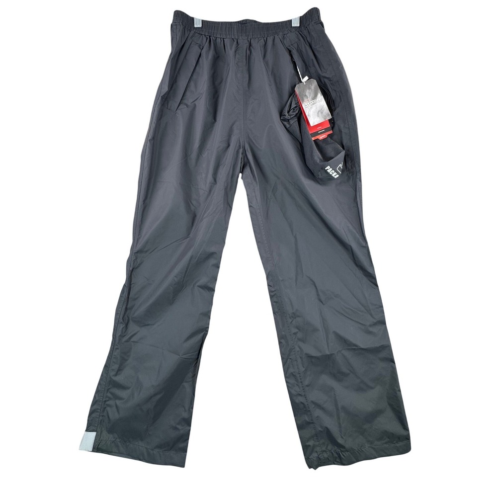 33,000ft‎ Mens Packable Rain Pants Gray Waterproof Hiking Trousers 32W x 30L NEW